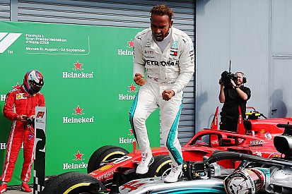 Hamilton: Monza win was biggest mental blow to Ferrari