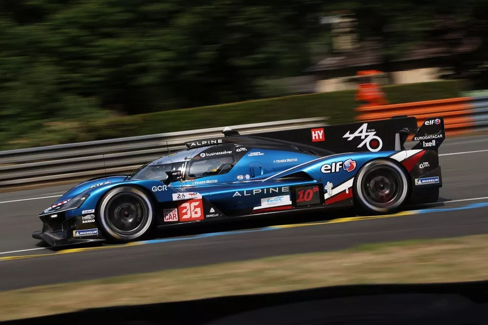 #36 Alpine Endurance Team Alpine A424: Mick Schumacher, Frederic Makowiecki, Jules Gounon