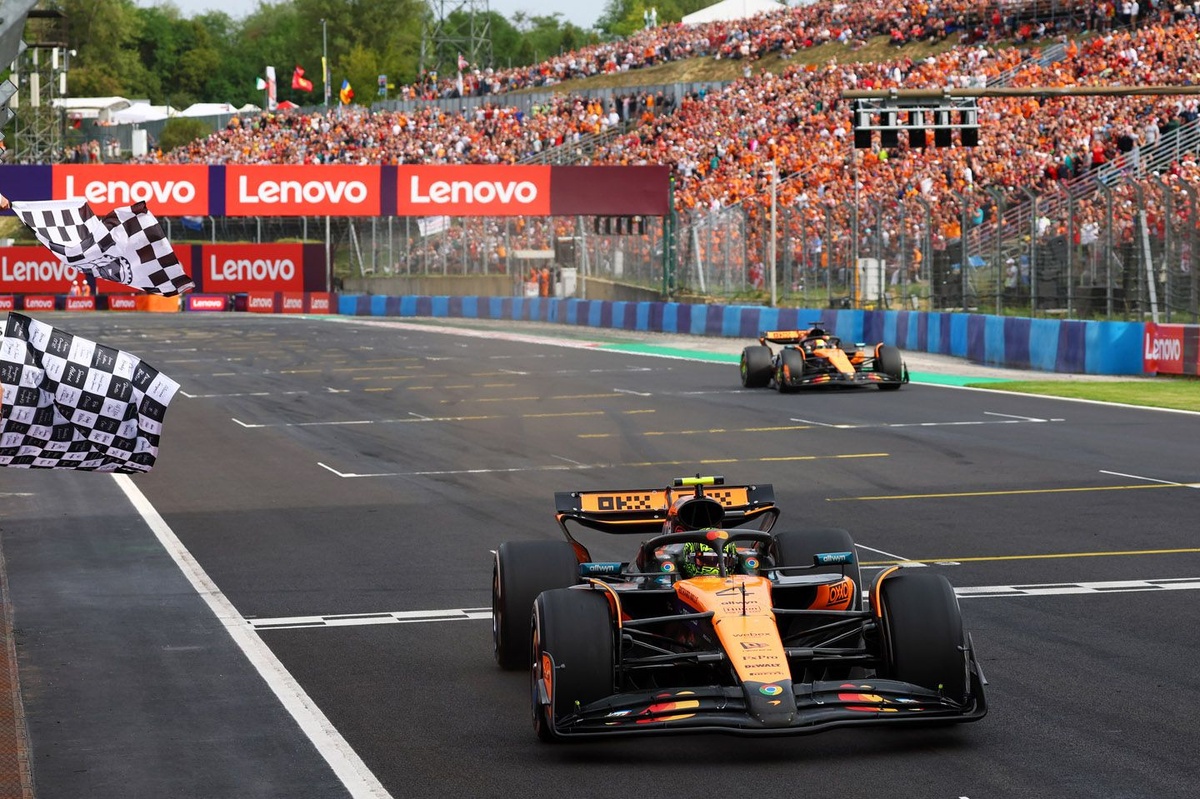 Course - Norris piège et résiste à Piastri pour remporter le GP de Hongrie