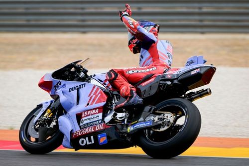 Parrilla de salida del GP de Aragón de MotoGP
