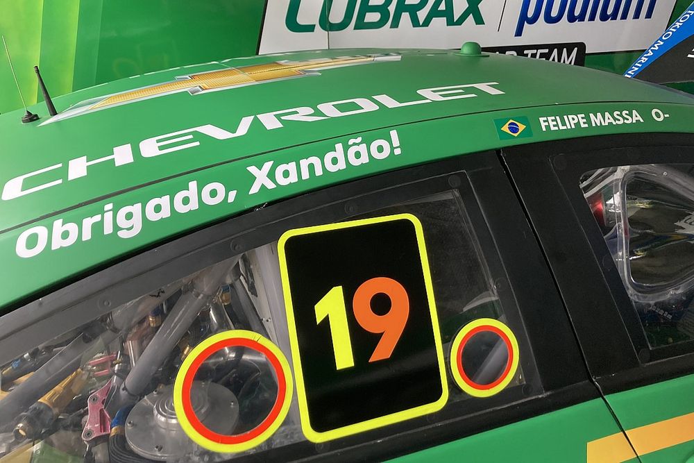 Homenagem de Felipe Massa a Xandy Negrão