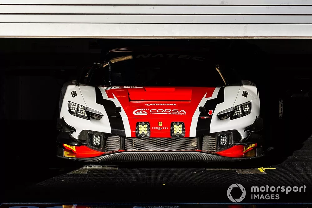 #21 Conquest Racing, Ferrari 296 GT3: Manny Franco, Alessandro Balzan, Lilou Wadoux