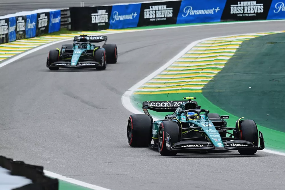 Fernando Alonso, Aston Martin AMR23, Lance Stroll, Aston Martin AMR23