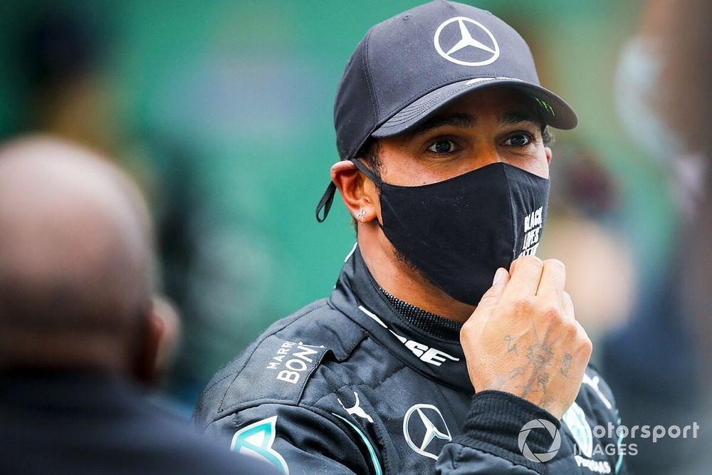 Race Winner Lewis Hamilton, Mercedes F1 celebrates in Parc Ferme