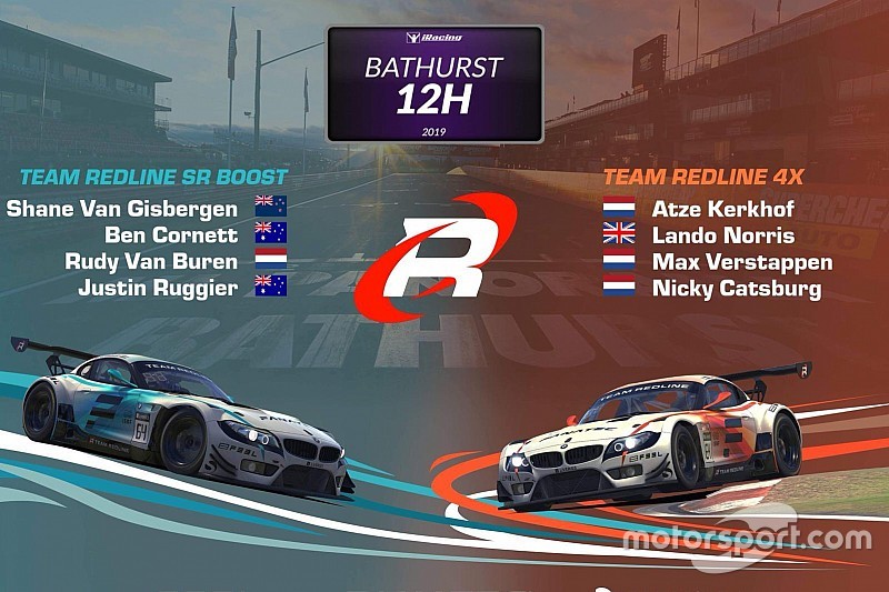 Verstappen és Norris 12 órás online versenyen vesz részt a hétvégén