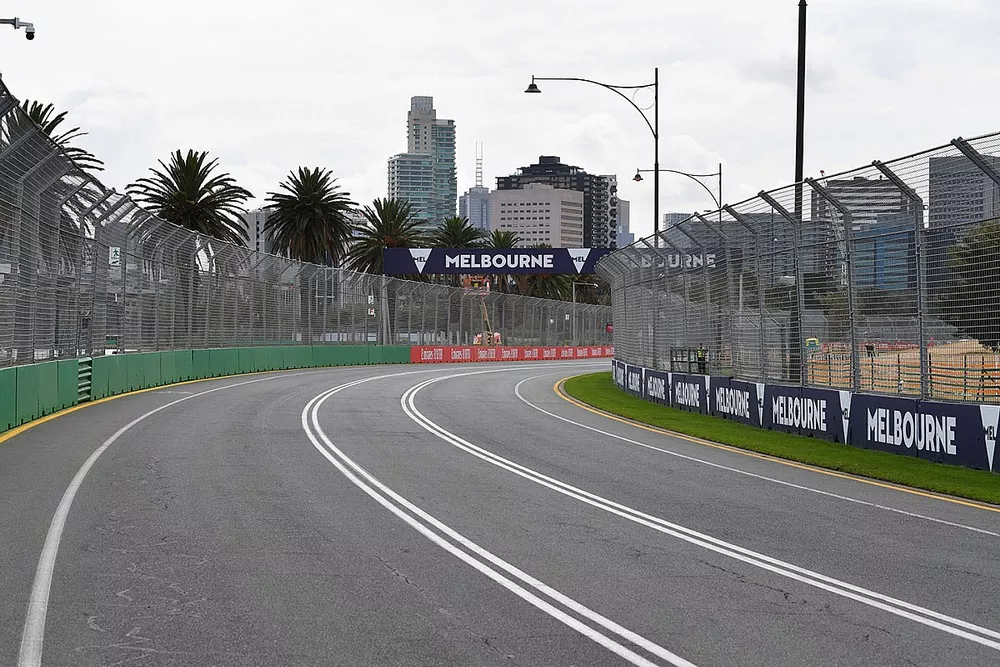 Melbourne circuit detail