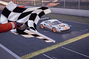 Deletraz gana el campeonato SRO Esports tras un accidente