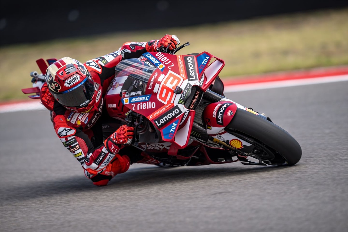 MotoGP United States GP: Marc Marquez leads the way in practice