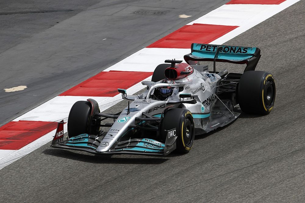 George Russell, Mercedes W13

