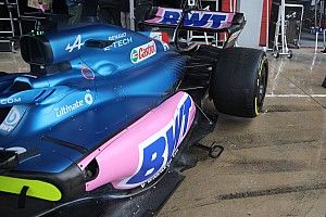 Alpine da un nuevo fondo a Alonso y Ferrari otro reposacabezas a Sainz