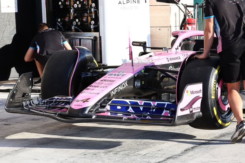 Detalle t&eacute;cnico del Alpine A524