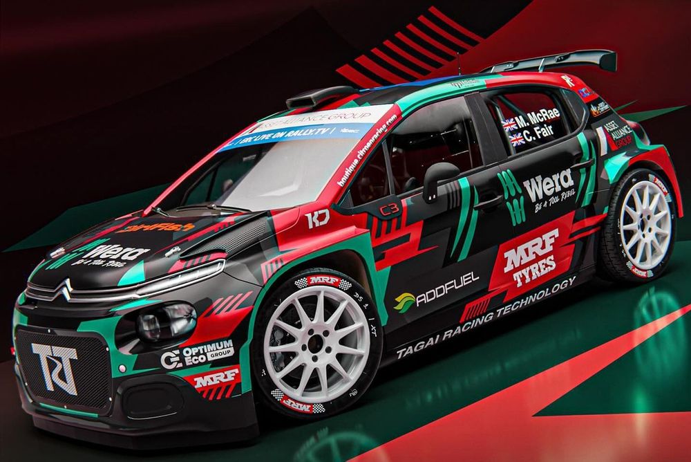 Max McRae, Cameron Fair, Citroen C3 Rally2