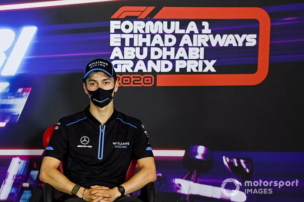 Jack Aitken, Williams Racing in the press conference 