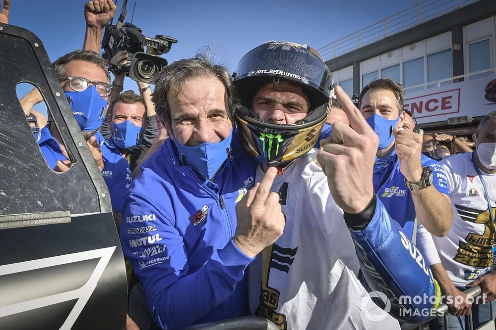 Davide Brivio, Joan Mir, Team Suzuki