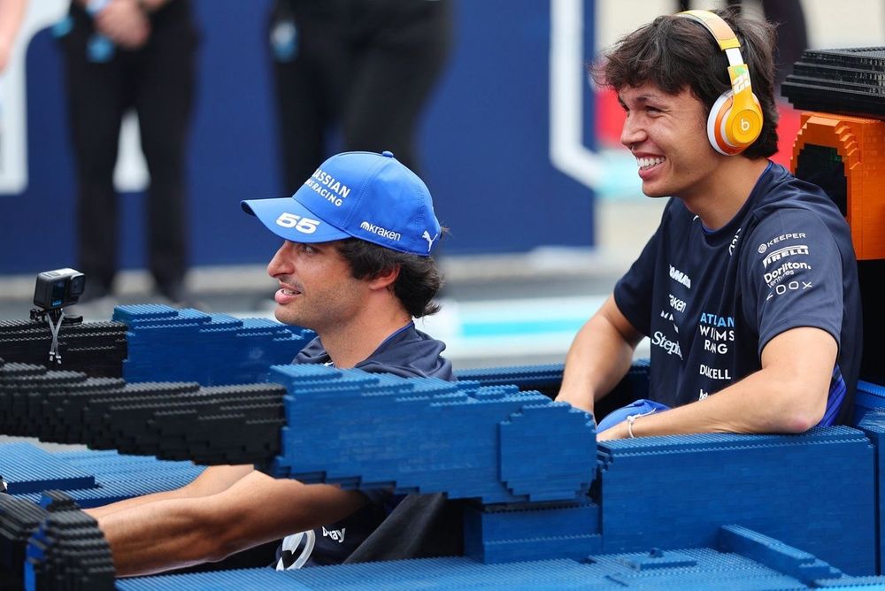 Carlos Sainz, Williams, Alexander Albon, Williams