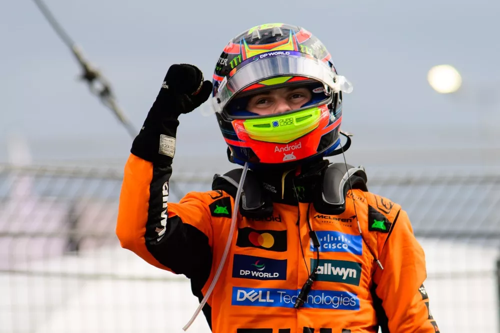 Racewinnaar Oscar Piastri, McLaren