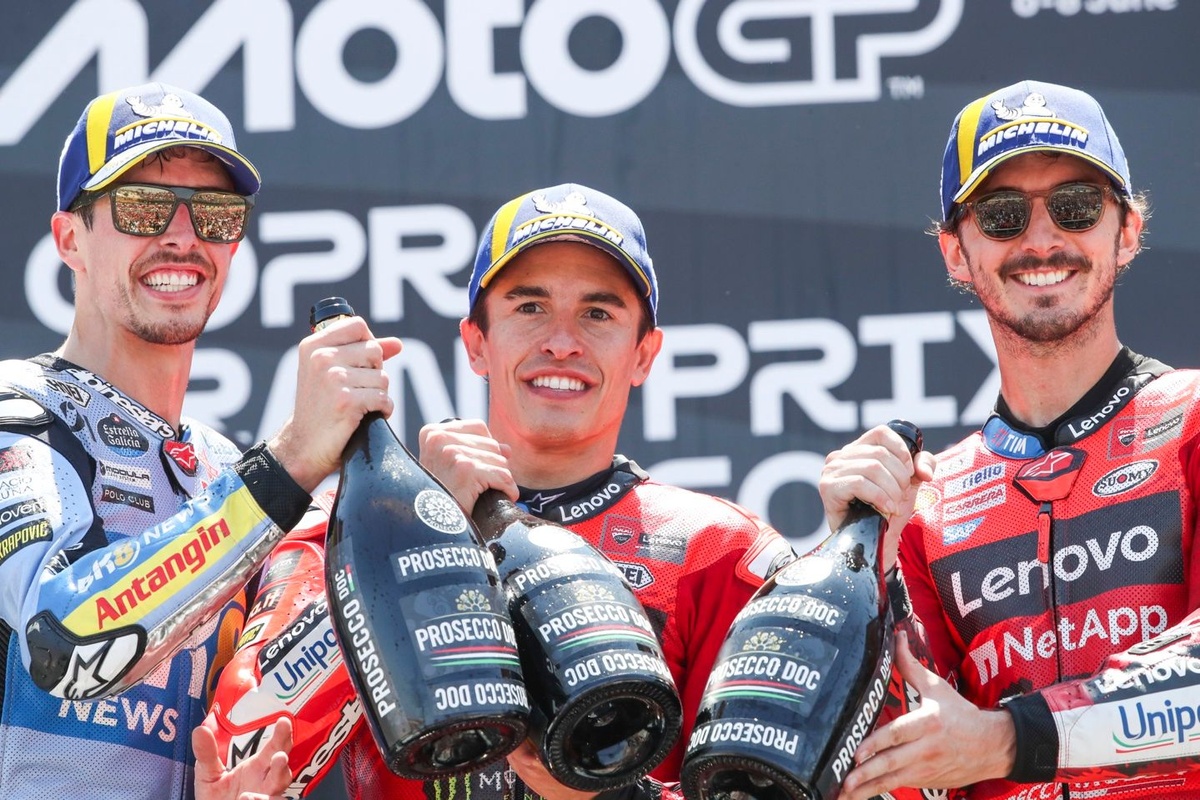 MotoGP | Dall'Igna: "Ad Aragon ho sorriso per un Pecco ritrovato"