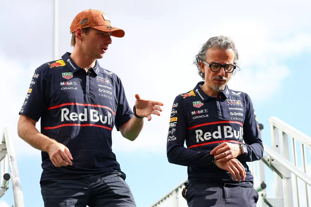Max Verstappen, Red Bull Racing, Laurent Mekies, director de Red Bull Racing