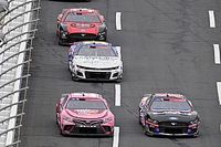 Video: Almirola shoves Bubba Wallace in heated conversation