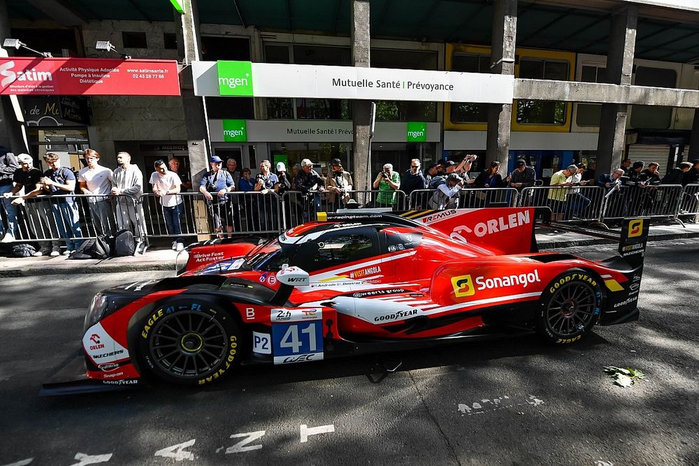 #41 Team WRT Oreca 07 - Gibson of Rui Andrade, Louis Deletraz, Robert Kubica