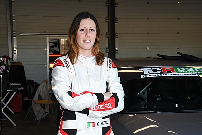 Test al Paul Ricard con la Lamborghini per Carlotta Fedeli