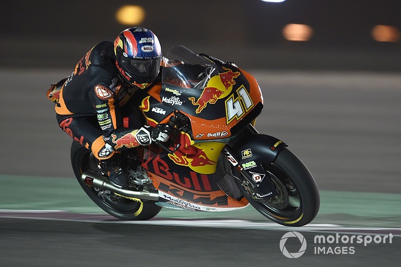Test Moto2 Losail, Giorno 1: Binder e la KTM fanno subito la voce grossa, Marini nono