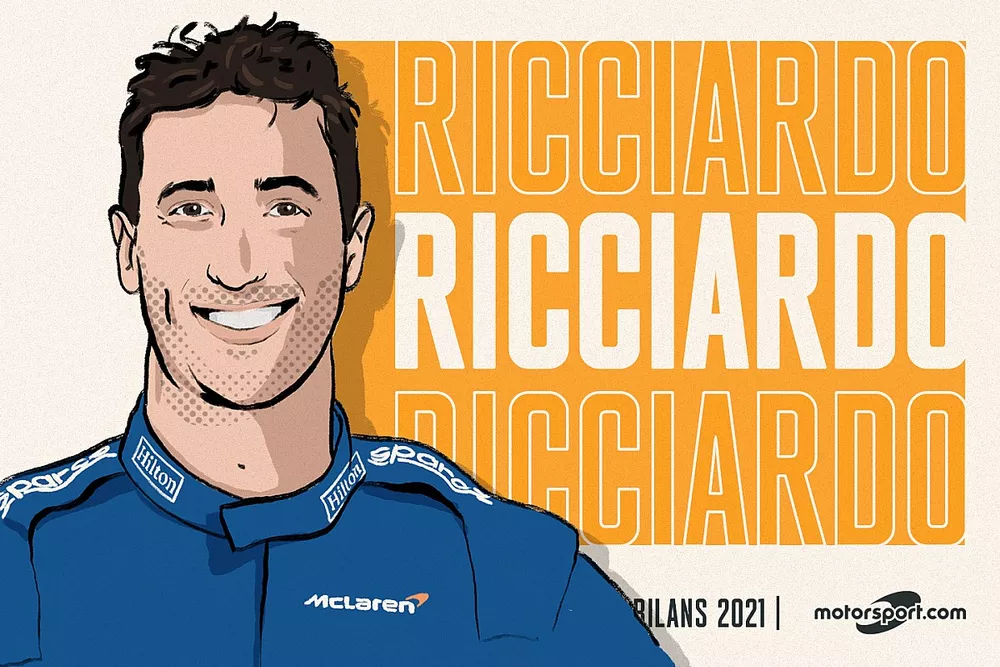 Bilan de saison 2021 de Daniel Ricciardo