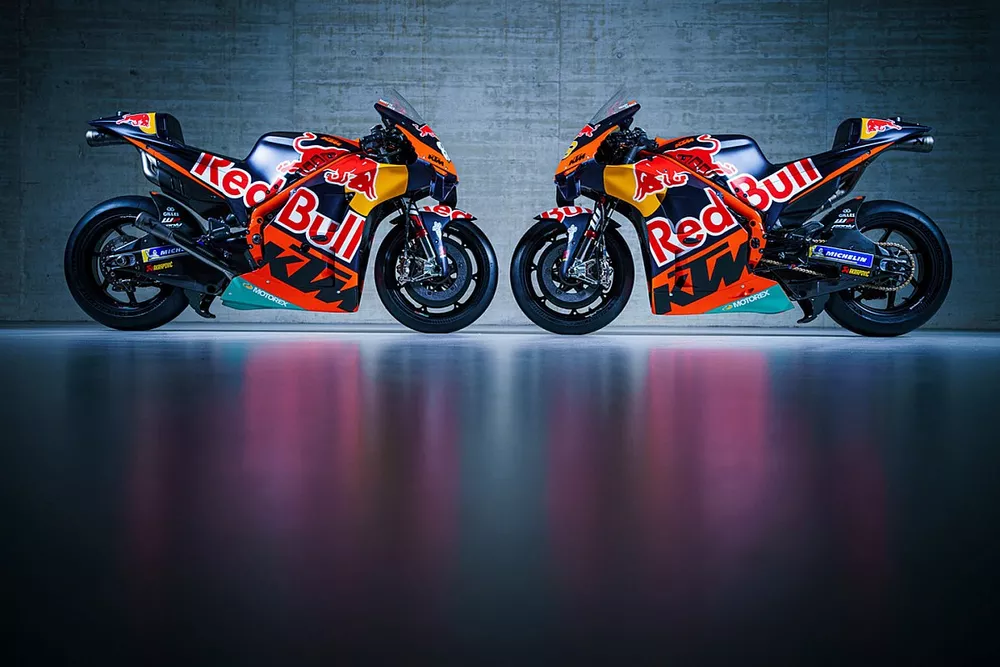Red Bull KTM bikes livery