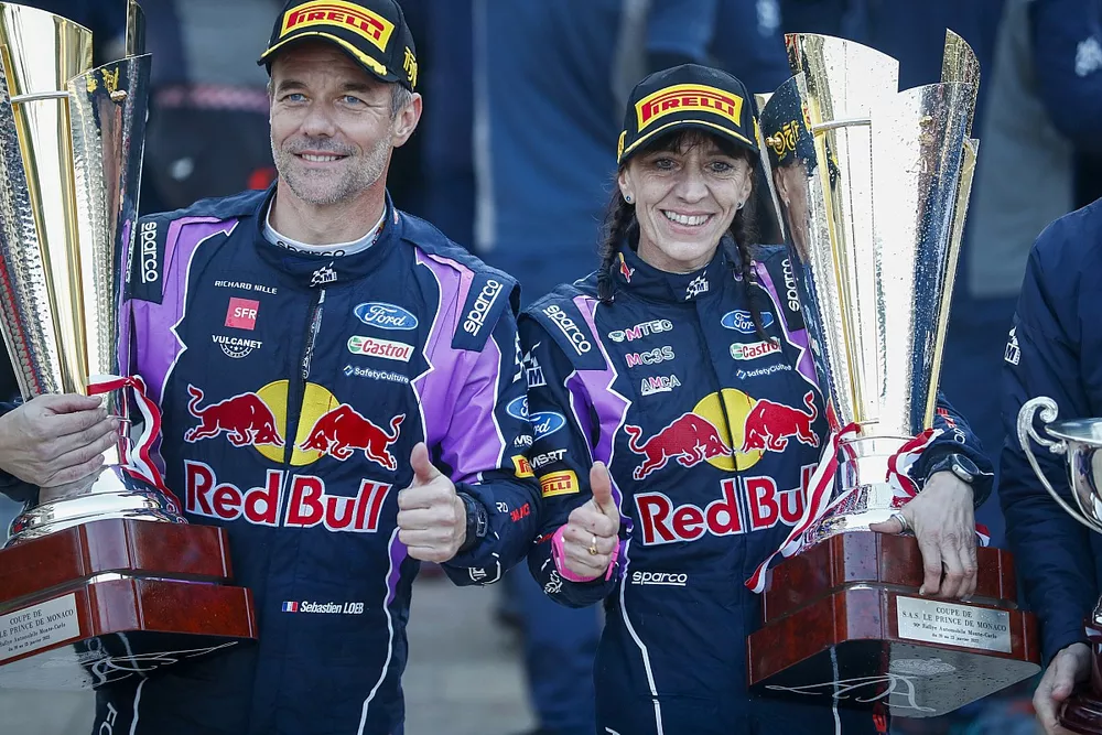 S&eacute;bastien Loeb, Isabelle Galmiche, M-Sport Ford World Rally Team Ford Puma Rally1