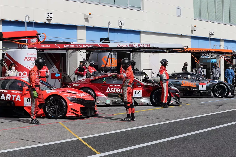 #8 ARTA NSX-GT, #17 Astemo NSX-GT, #1 STANLEY NSX-GT