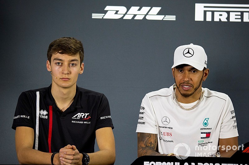 Russell onder de indruk van inzet Hamilton: “Hij werkt zich uit de naad”