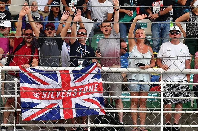 Silverstone fans