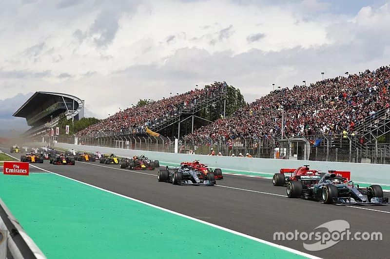 Lewis Hamilton, Mercedes AMG F1 W09, Valtteri Bottas, Mercedes AMG F1 W09, Sebastian Vettel, Ferrari SF71H, Kimi Raikkonen, Ferrari SF71H, Max Verstappen, Red Bull Racing RB14, Daniel Ricciardo, Red Bull Racing RB14