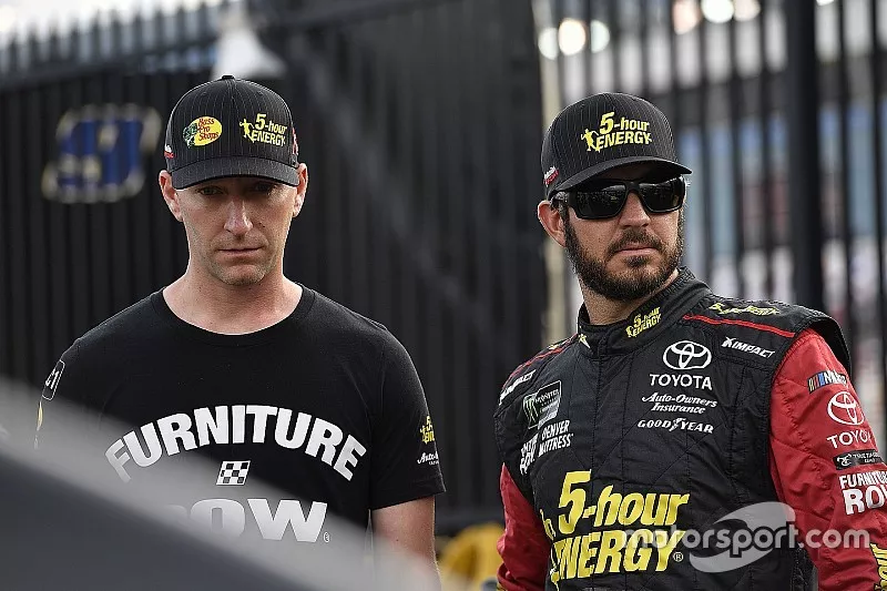 Martin Truex Jr., Furniture Row Racing, Toyota Camry 5-hour ENERGY/Bass Pro Shops and crew chief Cole Pearn