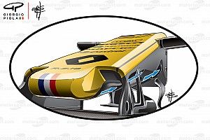 As&iacute; es el mejorado S-duct del Renault RS18