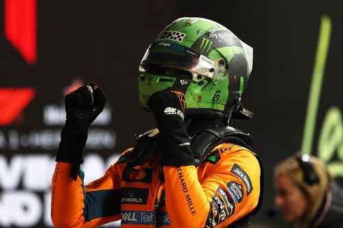 Pole sobre mojado de Norris en Las Vegas con Verstappen 2&ordm; y Sainz 3&ordm;; Alonso, 7&ordm;