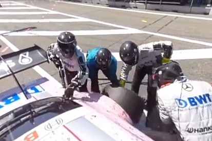 Video: Ein DTM-Boxenstopp von Mercedes in 360 Grad