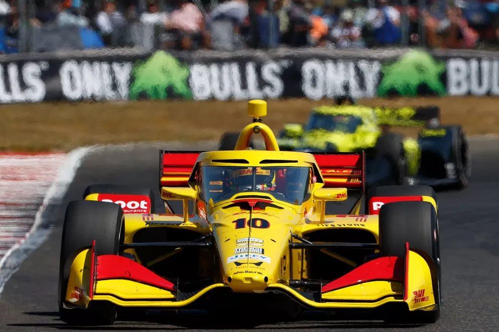 Chip Racing Flag Palou and Wanser push back on backmarker traffic complaints following ...