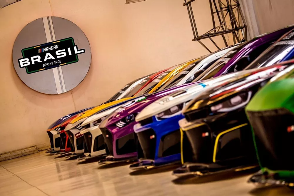 Carros da NASCAR Brasil Sprint Race