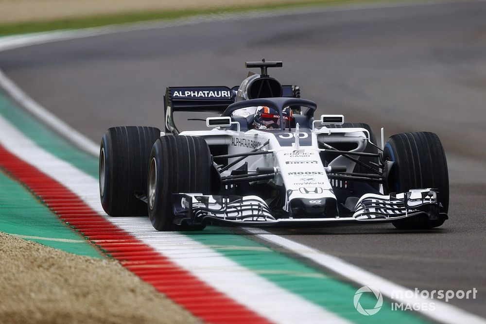 Yuki Tsunoda, Honda Formula Dream Project, tests the AlphaTauri