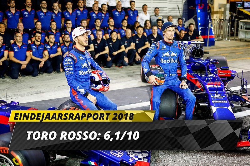 Eindrapport Toro Rosso: Zesje voor wisselvallig eerste jaar met Honda