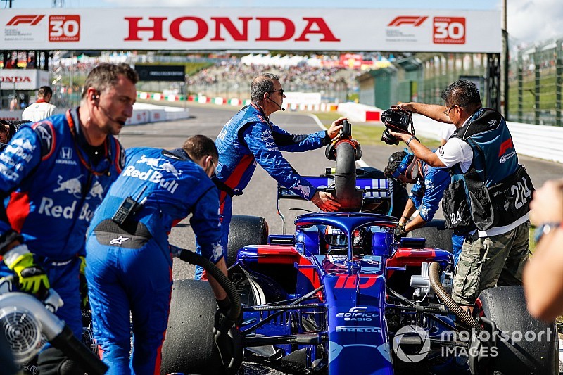 Honda n'a pas pu modifier le moteur de Gasly avant la course