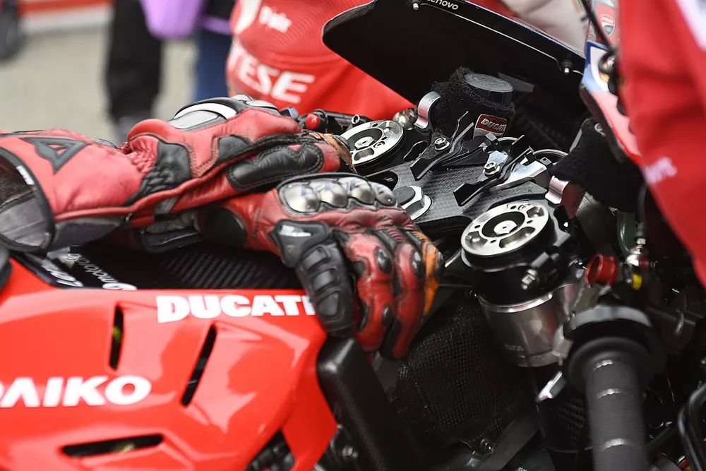 Tableau de bord d'une Ducati