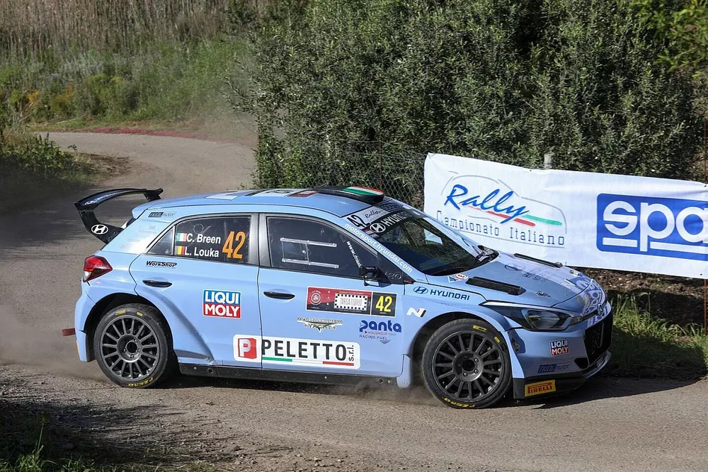 Craig Breen, Luis Louka, Hyundai Motorsport, Hyundai i20 R5 