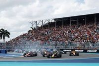 Checo Pérez: estuve cerca de chocar con Verstappen en la arrancada en Miami