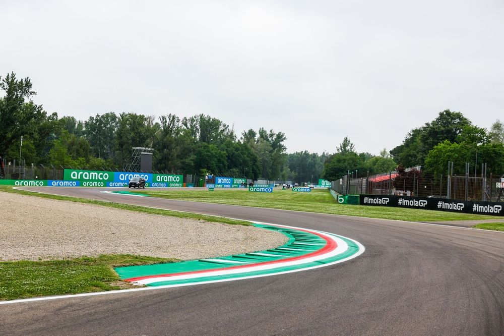 Detalle del circuito de  Imola