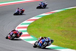 Martin blames tyre pressure rule for lack of action in Italian MotoGP race