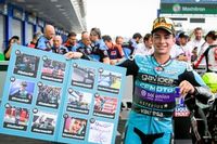 David Alonso revela el mensaje que Rossi le envi&oacute; por alcanzar su r&eacute;cord