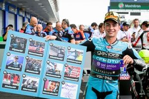 David Alonso revela el mensaje que Rossi le envió por alcanzar su récord