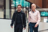 Alonso y Newey juntos en Silverstone: las "bases para el futuro" de Aston Martin